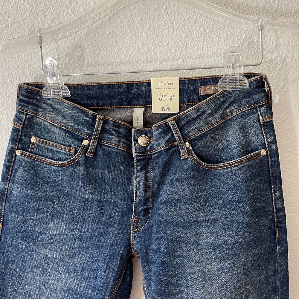 New MANGO jeans super slim size 6 - Picture 4 of 12